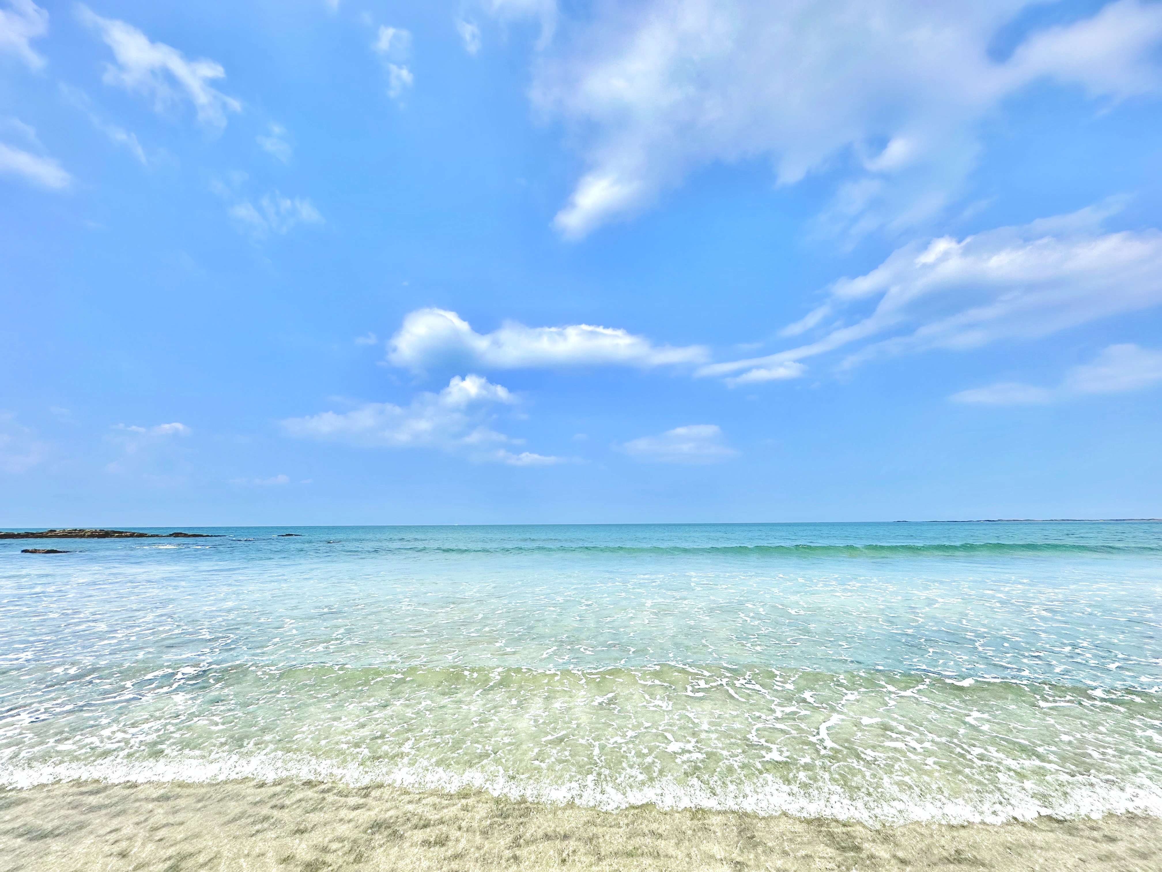 宮崎の海辺の風景